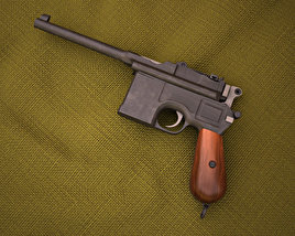Mauser C96 3D модель