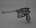 Mauser C96 3D-Modell