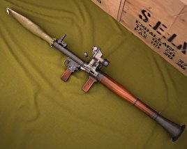 RPG-7 3D model