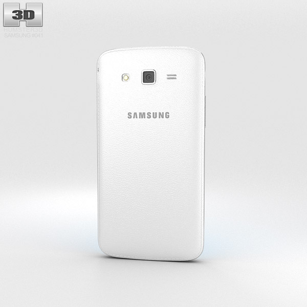 Samsung Galaxy Grand 2 White 3d model