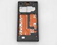 Sony Xperia Z1 with inside parts 3d model