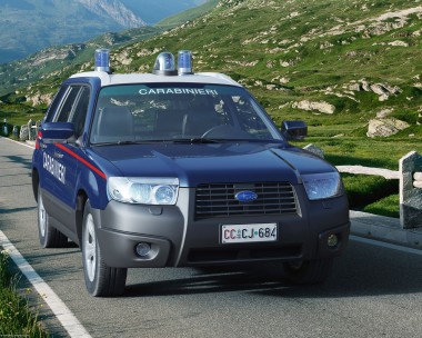 Subaru Forester Polizei