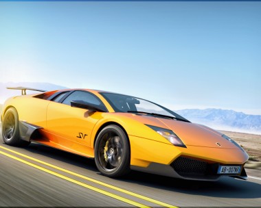 CG rendering of Lamborghini murcielago lp670-4 sv