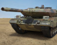Leopard 2A6 3d model