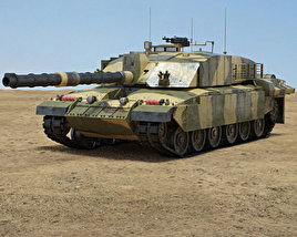 Challenger 2 3D model