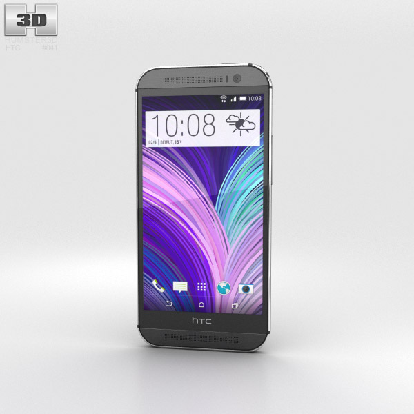 HTC M8 Black 3D model