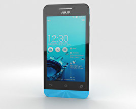 Asus Zenfone 4 Sky Blue 3D 모델 