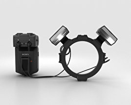 Sony HVL-MT24AM Macro Twin Flash Kit 3D model