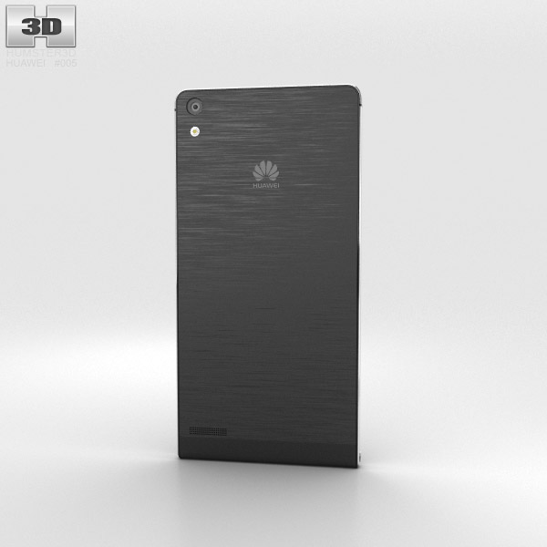 Huawei Ascend P6 S Black 3d model