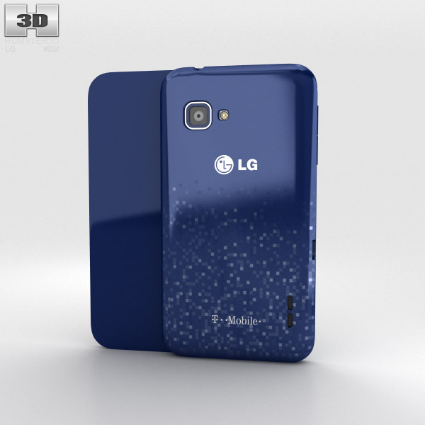 LG Optimus F3Q 3d model