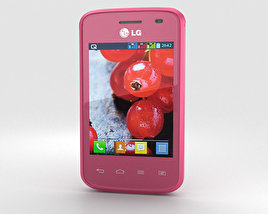 LG Optimus L1 II TRI Pink 3D-Modell