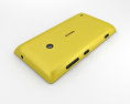 Nokia Lumia 520 Yellow 3d model