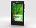 Nokia X Red 3d model