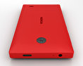 Nokia X Red 3d model
