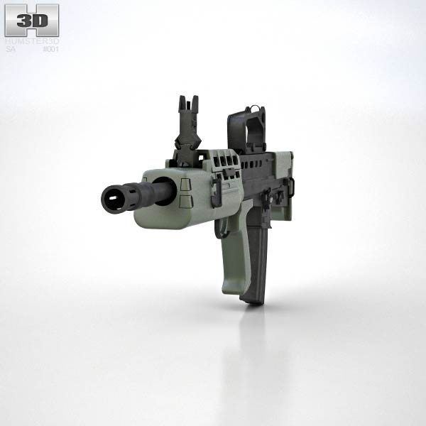 SA80 L85A1 3D model - Weapon on Hum3D