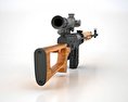 Dragunov Sniper Rifle (SVD) Modèle 3d
