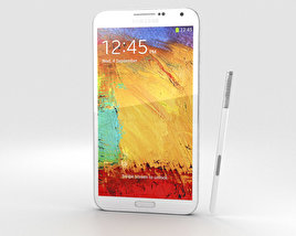 Samsung Galaxy Note 3 White 3D model