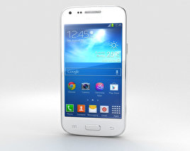 Samsung Galaxy Core Plus 白色的 3D模型