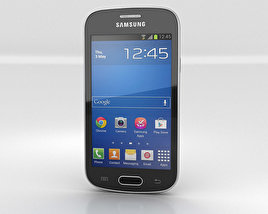 Samsung Galaxy Fresh S7390 Black 3D model