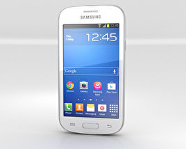 Samsung Galaxy Fresh S7390 Branco Modelo 3d