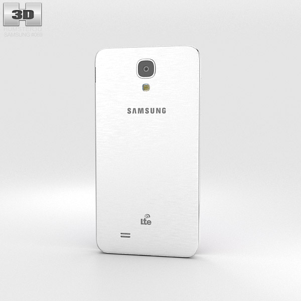 Samsung Galaxy J White 3d model