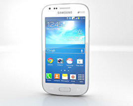 Samsung Galaxy S Duos 2 S7582 Branco Modelo 3d