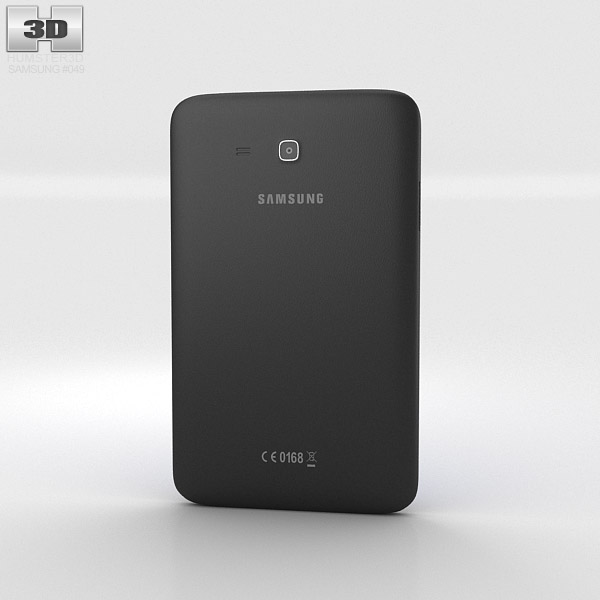 Samsung Galaxy Tab 3 Lite Black 3d model