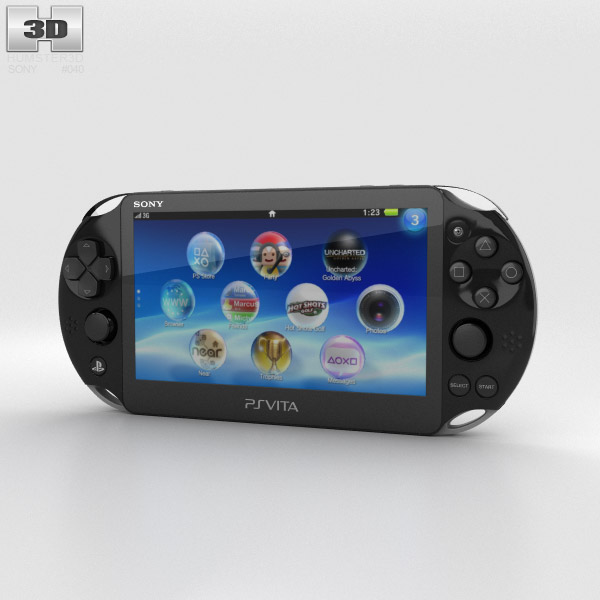 Sony PlayStation Vita Slim Modello 3D