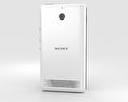 Sony Xperia E1 White 3d model
