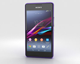 Sony Xperia E1 Purple 3D model