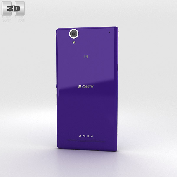 Sony Xperia T2 Ultra Purple modelo 3D - Electrónica no Hum3D