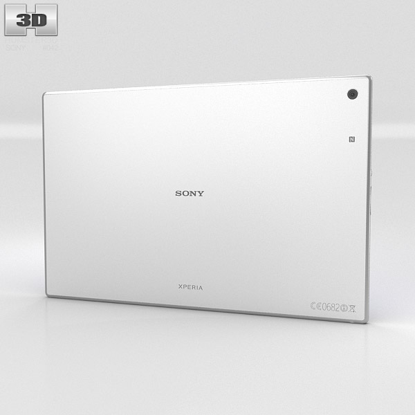 Sony Xperia Tablet Z2 White 3d model
