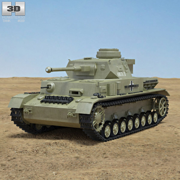Panzerkampfwagen IV Modèle 3D