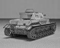 IV号戦車 3Dモデル