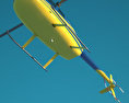 Robinson R44 Raven 3d model