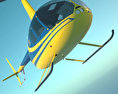 Robinson R44 Raven 3d model