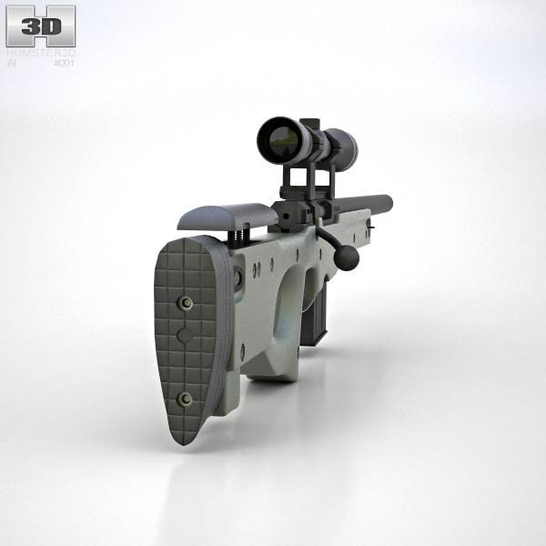 Accuracy International Arctic Warfare L96a1 3d Model Weapon On Hum3d 5381