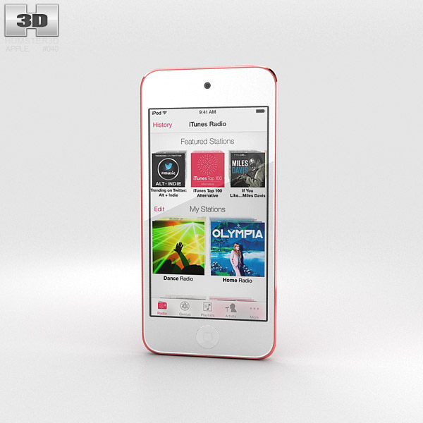 Apple iPod Touch Pink 3D model