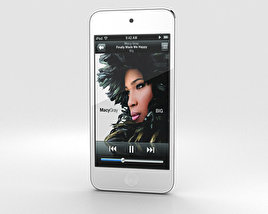 Apple iPod Touch Silver Modèle 3D