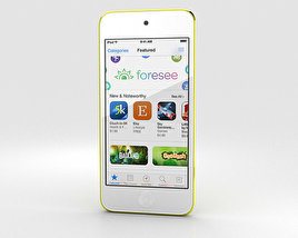 Apple iPod Touch Amarelo Modelo 3d