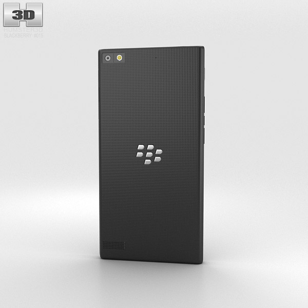BlackBerry Z3 Preto Modelo 3d
