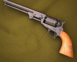 Colt 1851 Navy Revolver Modelo 3d