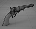 柯爾特1851海軍型轉輪手槍 3D模型
