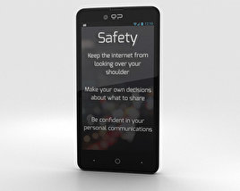 GeeksPhone Blackphone Bianco Modello 3D