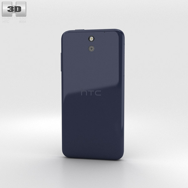 HTC Desire 610 Blue 3d model