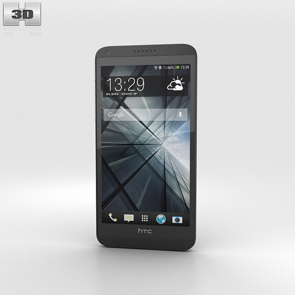HTC Desire 816 Noir Modèle 3D