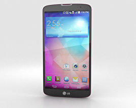 LG G Pro 2 Red 3D 모델 