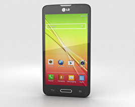 LG L70 Nero Modello 3D
