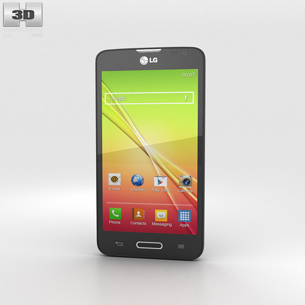 LG L70 Black 3D model