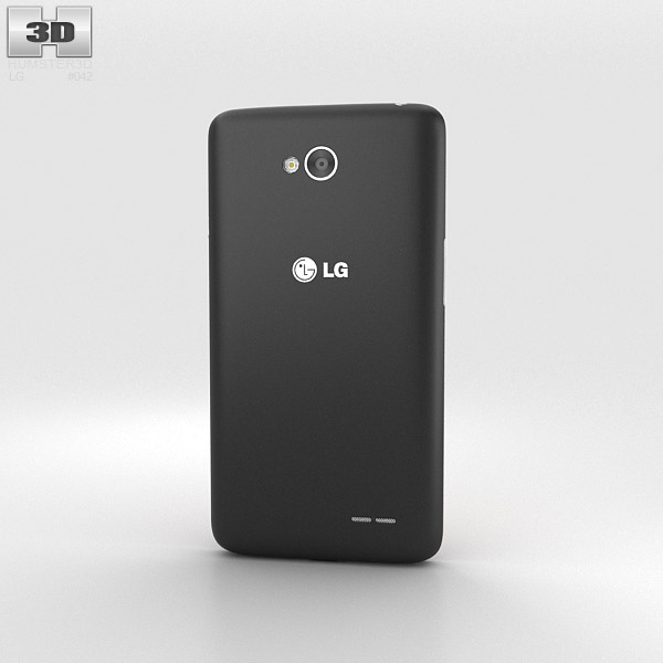 LG L70 Black 3d model
